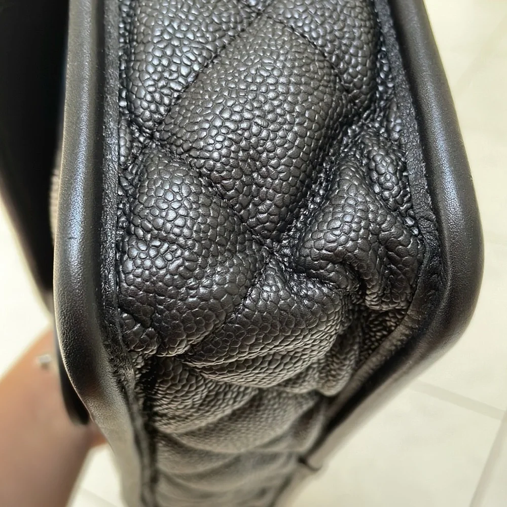 CHANEL Caviar Quilted French Riviera Flap bag - Picture 7 of 12